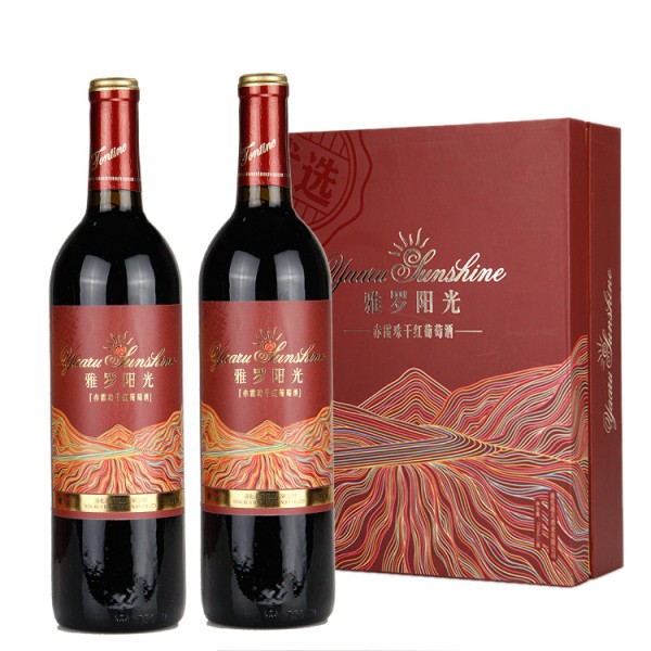 雅羅陽光赤霞珠干紅葡萄酒禮盒